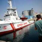El vaixell insígnia de l’ONG Proactiva Open Arms, en una imatge d’arxiu.