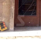 ERC denuncia un acte vandàlic a la seu de la Segarra