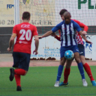 Hassen, jugador que recibió los insultos el domingo en Balaguer.