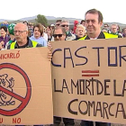 Imagen de archivo de una protestas contra el proyecto Castor.