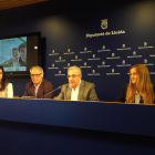 L’AECC va presentar les dades ahir a la Diputació de Lleida.