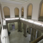 Vista interior de l’edifici de l’Audiència, futura seu del museu.