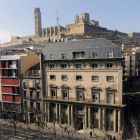 El Museu d’Art en la antigua Audiencia culminará con una terraza mirador con vistas a la Seu Vella.