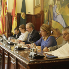 Imagen del último pleno de la Diputación, el 21 de septiembre.