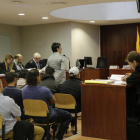 El juicio en la Audiencia de Lleida tiene se prolongará previsiblemente hasta mañana. 