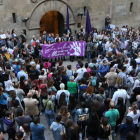 Lleida ha acogido varias concentraciones en contra la polémica sentencia de ‘La Manada’.