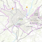 Plànol interactiu per consultar les fogueres de Sant Joan a Lleida