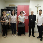 L'acte de presentació de la memòria 2018 de Càritas a Lleida.