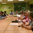 La reunión celebrada ayer en la sede de Trabajo en Lleida acabó sin acuerdo.