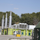 Les instal·lacions de la planta de biogàs d’Almenar.