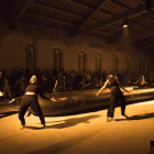Un moment de l'espectacle 'Halab', coreografiat per la companyia de dansa contemporània Sol Picó.