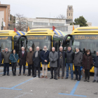 Lleida estrena 5 nous autobusos híbrids