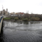 Imatge ahir del riu Segre al seu pas per Torres de Segre.