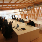 Una desena d'emprenedors ha estrenat la Casa de Fusta del Centre Històric de Lleida.