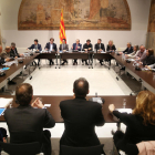 La reunió del president Torra amb els alcaldes del Pallars Sobirà.