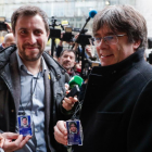 Puigdemont i Comín renuncien a la seua acta del Parlament per ser eurodiputats