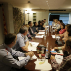 La Taula institucional per a l'abordatge de la violència masclista a Lleida.