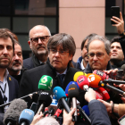 Carles Puigdemont i Toni Comín han entrat a la seu del Parlament europeu a Estrasburg ja com a eurodiputats de ple dret.