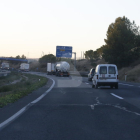 L'autovia A-2 al seu pas per Lleida.
