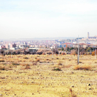 El terreno entre La Bordeta y Magraners donde está prevista la futura área comercial de Torre Salses.