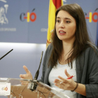 La portaveu parlamentària de Podemos, Irene Montero.