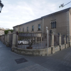 Imatge de l'edifici que acull la seu del bisbat de Lleida.