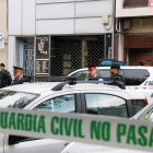 Imatge de l'operatiu policial per detenir membres del CDR a Sabadell.