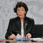 La portaveu del govern espanyola, Isabel Celáa