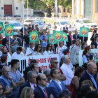 Unió de Pagesos es va manifestar ahir durant la inauguració.