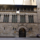 Imatge d'arxiu de la façana de la Paeria de Lleida.