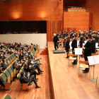 La consellera asistió al concierto en el Auditori de la Orquestra del Liceu, dirigida por Marc Minkowski.