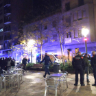 Els Mossos van acudir al carrer General Brito per l’aldarull que hi va haver el 29 de novembre passat.