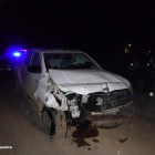 Estado que presentaba el vehículo del conductor arrestado cuando fue interceptado por los Mossos. 