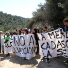 Partidaris i detractors de l'abocador de Riba-roja marxen per defensar i denunciar el projecte