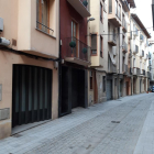 El carrer Capdevila de la Seu, punt en el qual va tenir lloc la baralla.