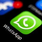El logo de Whatsapp en un telèfon intel·ligent.