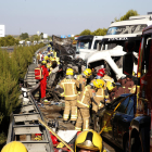 L’últim accident mortal va ser el dilluns de la setmana passada en una col·lisió múltiple a l’A-2 a Lleida.