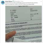 Catalans a l'estranger denuncien irregularitats en el vot per correu