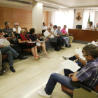 El consell d'alcaldes del Segrià.