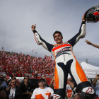 Marc Màrquez va guanyar el 2013 el primer títol de MotoGP al circuit valencià Ricardo Tormo.