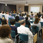 Un centenar de asistentes participaron ayer en el Congreso de Neumología de la Atención Primaria.  