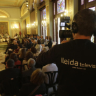 Lleida TV plantará sus cámaras de nuevo en el salón de plenos.