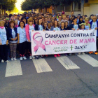 Caminada contra el càncer de mama a Alcarràs