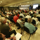 La reunión, organizada por Apdef, Cudós Consultors y Gonzalo Abogados, se celebró ayer en Lleida. 
