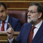 El president del Govern, Mariano Rajoy,