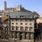 Una vista de la antigua sede de la Audiencia de Lérida, que acogerá el nuevo Museo Morera.