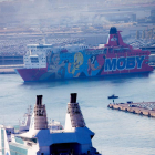 El vaixell 'Piolín' ha marxat del port de Barcelona