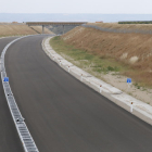El tramo de la autovía A-14 en Rosselló, prácticamente terminado.