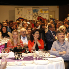 Asistentes a la gala celebrada ayer en la Llotja para celebrar la Nit de la FP de Lleida.