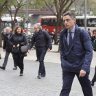 El fiscal Emilio Sánchez Ulled llega a la Ciudad Judicial de la Audiencia de Barcelona